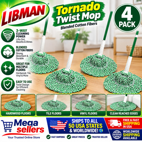 Libman tornado twist mop - libman,